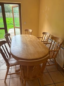 table and chairs