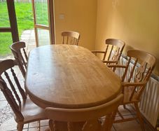 table and chairs