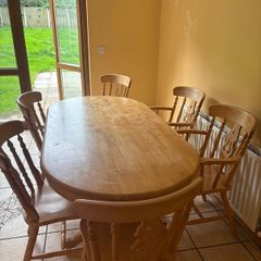 table and chairs