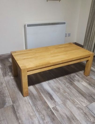 Wooden sturdy coffee table