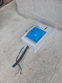 van hand wash unit