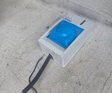 van hand wash unit