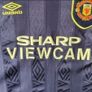 Authentic 1993-1995 Manchester United Away jersey Image 4