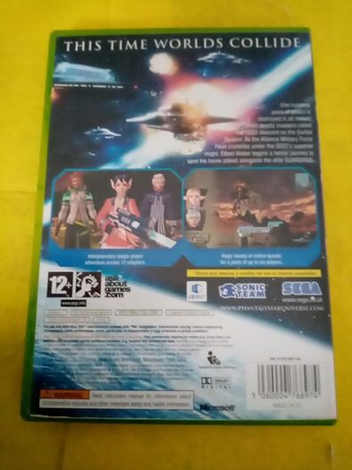 Phantasy Star Universe Xbox 360 Games Original