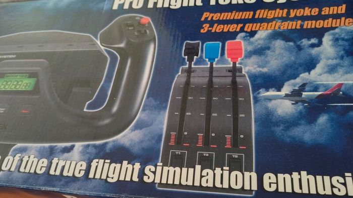 saytek pro flight yoke system