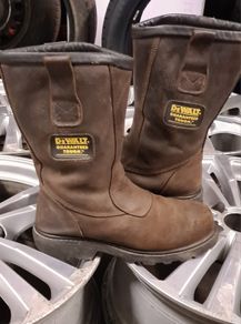 DEWALT Rigger Work Safety Boots Steel Toe & Midsole, Size UK 8 / EUR 42
