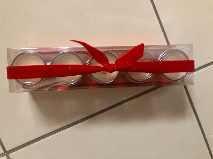 Christmas candles set
