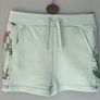 Ted Baker girls mint floral sweatshirt & matching shorts Age 3-4 BNWT Image 4