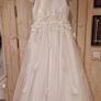 White Communion Dress 146XL with bolero Image 4