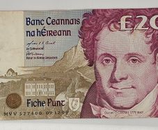 Ireland 1999 20 Pounds Banknote Note Daniel O'Connell
