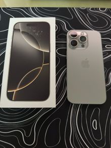 iPhone 16 pro natural titanium sim free unlocked