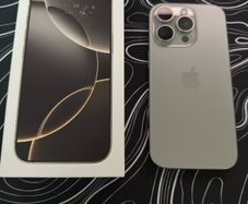 iPhone 16 pro natural titanium sim free unlocked