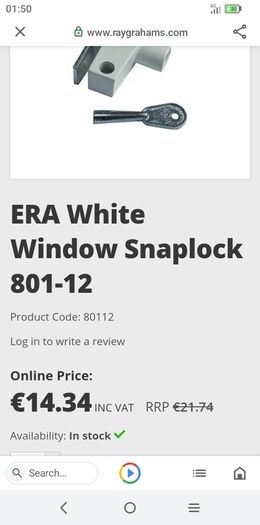 window snap lock