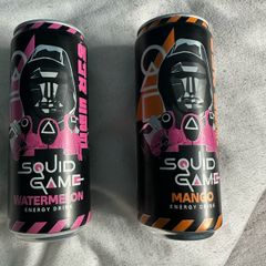 Squid Games Energy Drink Cans