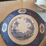 Vintage Burslem pottery Tureen blue & white Image 6