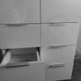 Sideboard High Gloss White 60x35x80 cm Chipboard NEW Image 6