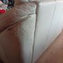 2 cream leather 2 seater sofa s Image 7