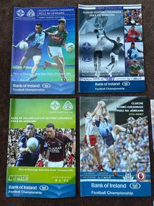 GAA Football programmes