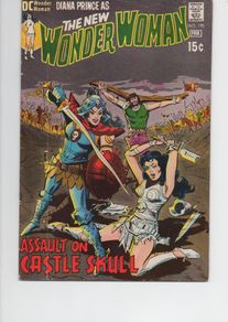 Wonder Woman #192 Assault On Castle Skull 1971 Dc Bronze Age Comic
