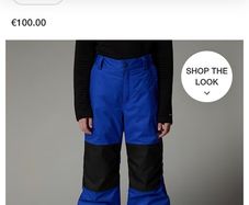 Northface boys ski Boys' Freedom Insulated Trousers