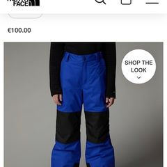 Northface boys ski Boys' Freedom Insulated Trousers