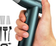 RPM Compressed Air Duster - Electric Air Duster Compressed Air with [Powerful Brushless & Coreless Motor] [Elegant All Metal] Air Blower Compressed Air Cleaner for PC Keyboard F36