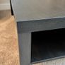 IKEA LACK Coffee table, black, 118x78 cm - with DENT, otherwise like-new Image 6
