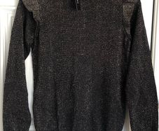 Ladies Sparkle Bronze Lurex Top jumper