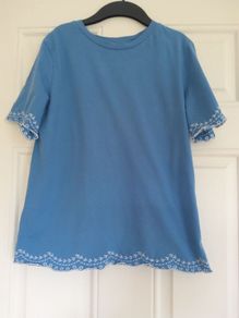 Dunnes Blue Top Size 10