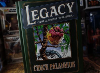 Legacy: An Off-Color Novella for You to Color ! by Chuck Palahniuk ! 2017 ! by Dark Horse !