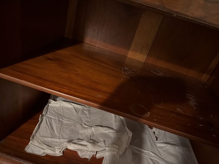 Linen cupboard furniture antique