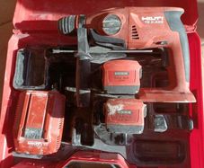 Hilti SDS drill TE2 a222 batteries (5,2aH)