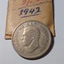 South Africa Silver Florin 1942 Image 3