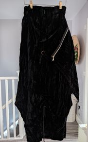 Vintage  corduroy  French skirt