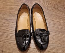 Black Patent Loafers