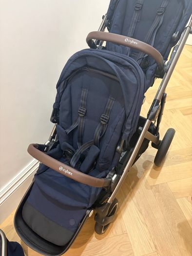 Cuybex Gazelle s single to double buggy