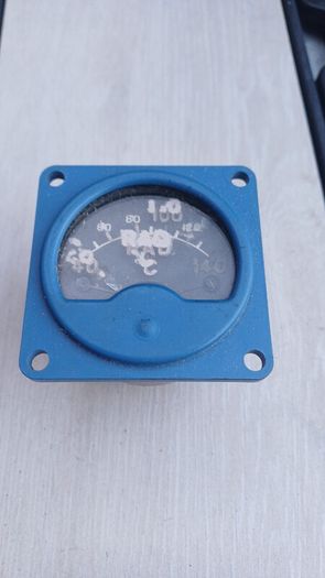 1943 Air Ministry Spitfire Radiator Temperature Gauge Original WWII RAF Instrument