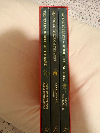 harry potter book set hard cover