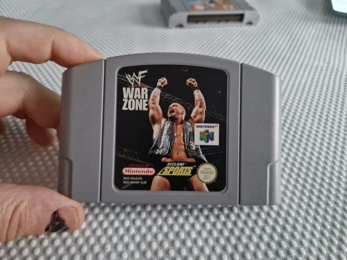 WF War Zone Nintendo 64 N64 Arcade Retro Games Original