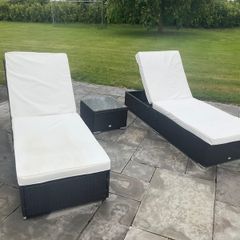 Sun lounger set