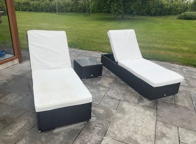 Sun lounger set
