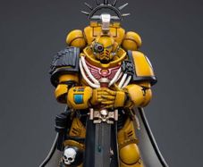 Warhammer 40k Joytoy 1/18 scale Imperial Fists Primaris Captain Space Marine Action figure
