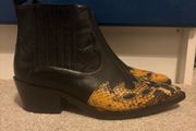 Womens Shoe Biz Copenhagen Cowboy Ankle Boots UK 3