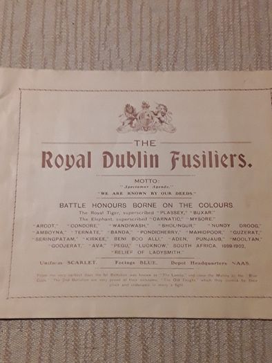 No  1  Royal  Dublin  Fusiliers  Book