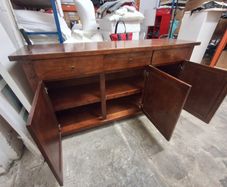 Indonesian solid teak sideboard (excellent condition)