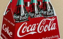 Coca Cola Metal Sign