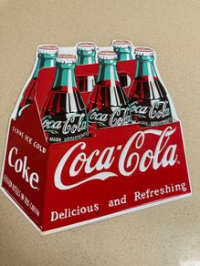 Coca Cola Metal Sign