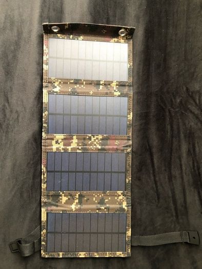 2022New Solar Panel 20W Camping Equipment Portable Solar Chargers Waterproof Camping Supplies Survival Gadgets
