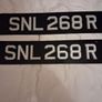 Old set of no plates Image 4