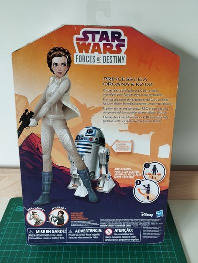 Star Wars Forces of Destiny  Princess Leia & R2-D2 Set